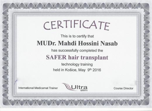SAFER hair transplant